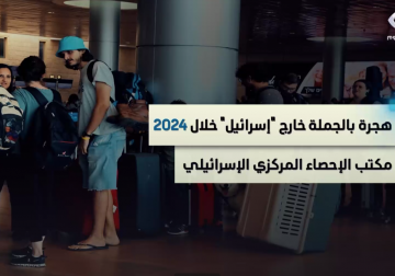 #انفوغرافيك | هجرة بالجملة من الكيان الإسرائيلي إلى الخارج .. مكتب الإحصاء الإسرائيلي المركزي يصدر الإحصائية بالأرقام..