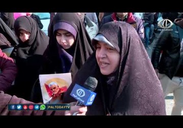 طهران_ المشاركون في التشييع المليوني أكدوا أن فكر الشهداء سيبقى حاضرا