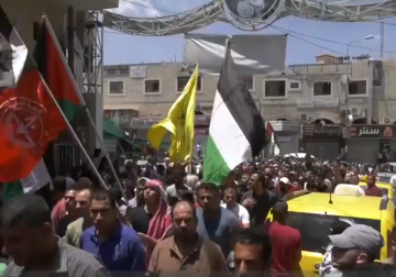 تقرير| تشييع جثمان الشهيد أركان مزهر في مخيم الدهيشة