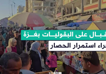 إقبال متزايد على الفلافل والحمص وعموم البقوليات في قطاع غزة