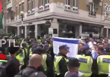 تقرير| الآلاف من أنصار القضية الفلسطينية يحيون يوم القدس أمام السفارة السعودية 