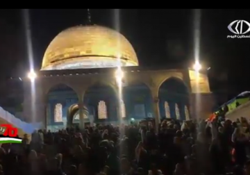 تقرير| رغم قيود الاحتلال .. أكثر من 350 ألف مصلّ يحيون ليلة القدر بالمسجد الأقصى