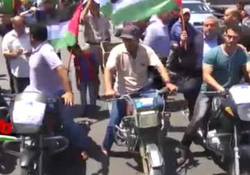تقرير| مسيرة دراجات نارية في غزة للتأكيد على الاستعداد لمليونية جمعة القدس