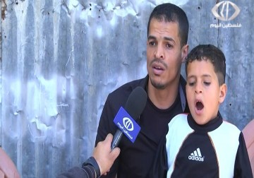 الطفل اسامه ابو معوض ولد بلا ذراعين ويحتاج لأطراف صناعية - اكرم دلول - 21 - 4 - 2016