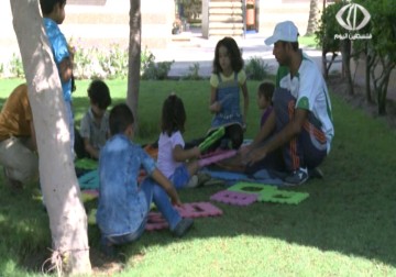 العيد في غزة... مناسبة  لتجسيد التراحم  الاجتماعي للتعويض عن الحرمان  الذي تعيشه شريحة  الأيتام في القداع – 26 – 09 – 2015 – رمزي أبو جزر