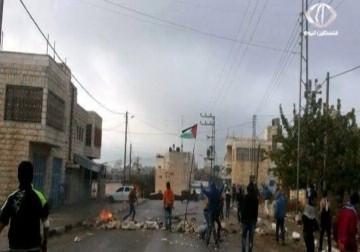 اصابات برصاص  مستوطنين خلال مواجهات شرق بيت لحم – 7 – 10 – 2015 – لبيبة شريفة