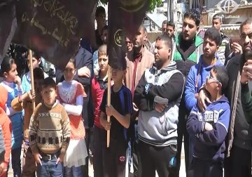 حركة الجهاد الاسلامي تطلق فعاليات يوم الاسير الفلسطيني - اكرم دلول - 1 - 4 - 2016