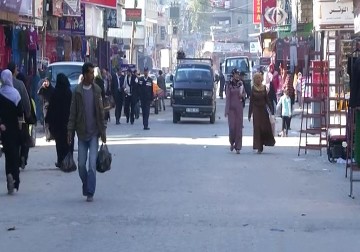 تراجع الحركة الشرائية في أسواق  قطاع  غزة - 20 - 2 - 2014 - يوسف أبو كويك