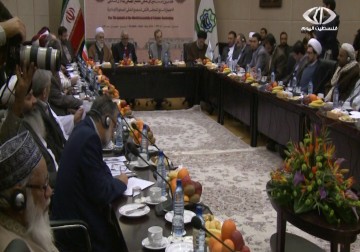 قائد الثورة الإسلامية السيد علي خامنئي يلتقي نخبة من العلماء المسلمين في طهران – 26 – 11 – 2014 – محمد سليمان