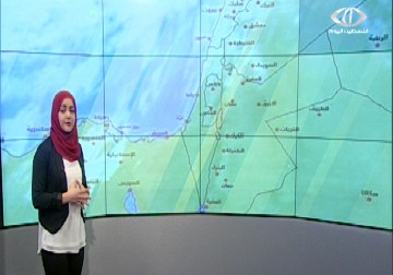 المنخفض الجوي في فلسطين المحتلة - 6 - 1 - 2015 - زينب جمول