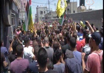 جماهير غفيرة تشيع الشهيد محمد أبو لطيفة في مخيم قلنديا - 27 - 7 - 2015 - جهاد بركات