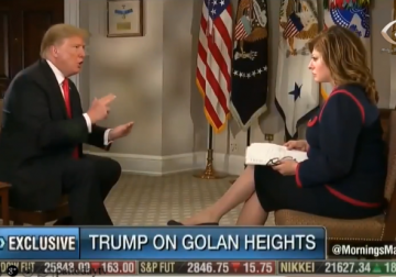تقرير | ترامب يعترف بالسيطرة الإسرائيليّة على هضبة الجولان ودمشق تؤكد حقها باستعادة المرتفعات المحتلة