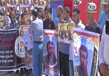 الشيخ عدنان يعاني وضعا صحيا حرجا ومستمر في مقاطعة الملح والمدعمات – 21  6 – 2015 – محمد المدهون