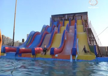 ازدياد الحوادث في المدن الترفيهية بسبب التهاون في تطبيق إجراءات السلامة - 31 - 8 - 2015 - رمزي أبو جزر