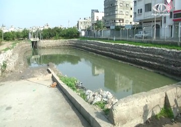 انشاء خط جديد لتصريف المياة في غزة حلول مؤقتة للازمة – 2- 12 – 2014 - رمزي أبو جزر