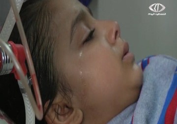 عائلة الطفلة نور تناشد الجهات الرسمية في قطاع غزة منحها تحويلة طبية لمستشفيات الداخل – 29 – 1 – 2015 - أكرم دلول