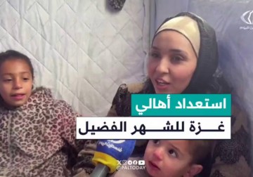 استطلاع آراء المواطنين في سوق الشيخ رضوان استعدادًا لشهر رمضان في غزة