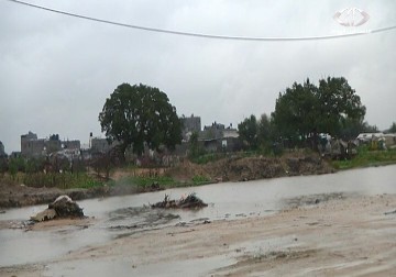 تضرر الأراضي الزراعية نتيجة المنخفض الجوي – 9  – 1 – 2015 – رمزي البيروتي