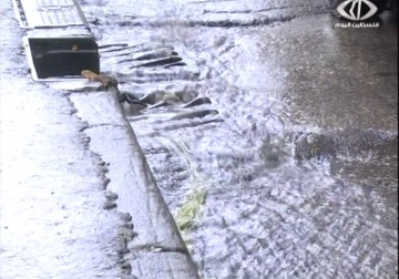 تصاعد الخشية من الانهيارات والتصدعات الأرضية بفعل المنخفض الجوي في القدس  - 19 – 2 – 2015 - أحمد البديري