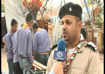 انطلاق المخيم الكشفي الأول للأعمال الريادية مخيم الشهيد مهند حلبي - رامي الحاج سعيد