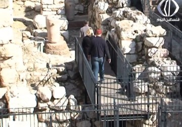 القصور الأموية بنيت قبل نحو 1400 عام جنوب المسجد الأقصى المبارك - فاتن الصالح