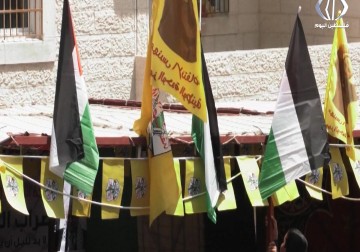 مسير تضامني في دورا للتضامن مع الأسرى المضربين عن الطعام