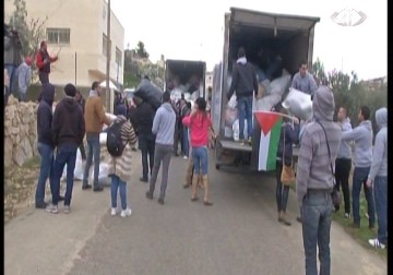 قوارب الشتاء حملة لجمع التبرعات في الضفة الغربية – 30 – 1 – 2015 – جيهان عوض