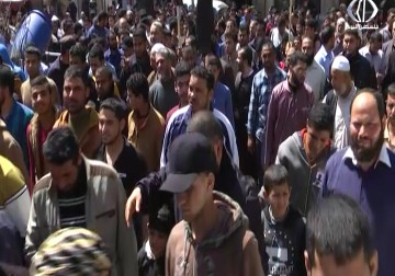 مسيرة للجهاد الاسلامي بخانيونس للتنديد بسياسات الاحتلال وحصاره المستمر للقطاع - رمزي البيروتي