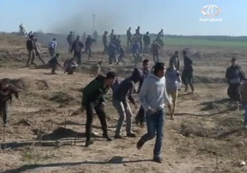 طائرات الاحتلال تقصف موقع تابع لسرايا القدس جنوب القطاع - 9 – 1 – 2014 - رمزي البيروني