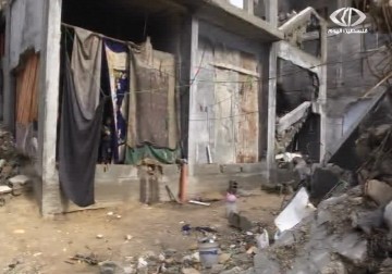 أحوال أصحاب المنازل المدمرة بفعل العدوان الأخير على القطاع خلال العاصفة هدى – 8 – 1 – 2015 – جلال قبطان