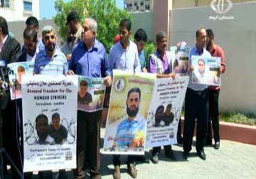 الاحتلال ينقل الأسير علان إلى مشفى برزلاي مع تزايد التهديدات بتنفيذ التغذية القسرية بحقه - 10 - 8 - 2015 - محمد المدهون