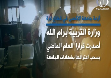 أزمة جامعة الأقصى في قطاع غزة - نورا المشهراوي - 22 - 3 - 2017