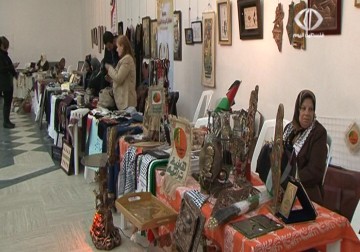 إفتتاح معرض التراث الوطني الفلسطيني في قصر الأونيسكو في لبنان بمناسبة يوم الأرض – 30 – 3 – 2015 - عبد الرحمن عبد الحليم