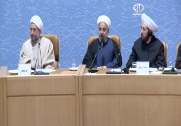 الرئيس روحاني: يخطئ من يفكر في إسقاط حكومة عبر دعم الارهابيين – 18 – 1 – 2014 – عمر هواش