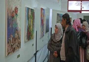 غزة نبض الركام.. فلسطين حكاية  لا تنتهي معرض فني في مدينة غزة – 27 – 11 – 2014 – فاطمة حطيط