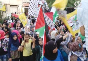 مسيرة جماهيرية نصرة للأقصى ودعما مع الشعب الفلسطيني في مخيم الرشيديه جنوب لبنان - 19 - 10 - 2015 - نورا المشهراوي