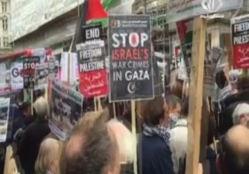 تظاهرات متضامنة مع انتفاضة القدس تعم الدول الأوروبية والأميركية واستراليا - 17 - 10 - 2015 - زينب هاشم