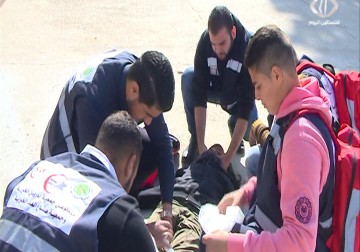 إفتتاح مركز لتدريب متطوعين لتقديم خدمات الإسعاف ‏ الأولي في قرية بورين - 25 - 11 - 2015 - أمون الشيخ