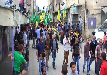 تشييع الشهيد أحمد شحادة 36 عاما في مخيم قلنديا شمال القدس - 4 - 5 - 2016