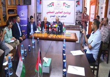 منتدى الإعلاميين الفلسطينيين يناقش مبادرة النقاط الـ 10 التي طرحها الدكتور رمضان عبد الله - مروان الخطيب - 5 - 11 - 2016