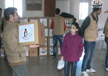 الهيئة الخيرية لاغاثة الشعب الفلسطيني تختتم حملة 