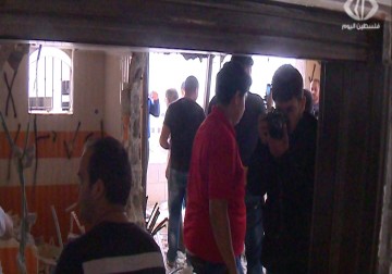 قوات الاحتلال تهدم منزل الأسير زيد عامر في نابلس فجراً - ليال خروبي - 3 - 5 - 2016