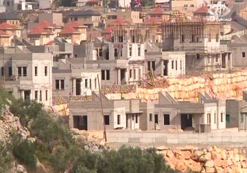 كاميرا فلسطين اليوم ترصد أعمال البناء في مستوطنة ليشم - 14 - 12 - 2014 - مراد أبوعمر