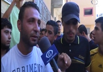 تشييع الشهيد عبد الرحمن الدباغ 16 عاما في مخيم البريج وسط القطاع - يوسف أبو كويك - 10 - 9 - 2016