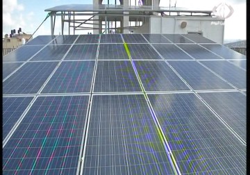 بدء العمل رسميا منذ 5 أشهر بالطاقة الشمسية في مدرسة قرية جينصافوت قضاء قلقيلية – 16 – 09 – 2015 – جيهان عوض