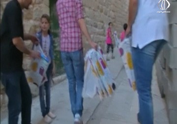 مجلس اتحاد طلبة جامعة بوليتكنك فلسطين يطلق مبادرة خيرية في الخليل قبيل عيد الفطر - مروان الخطيب - 5 - 7 - 2016