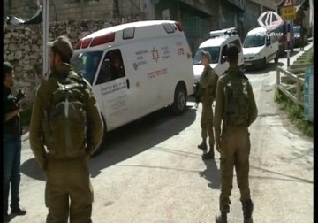 مسيرة استفزازية للمستوطنين بالخليل في ما يسمى بعيد المساخر  - 5 – 3 – 2015 - فداء نصر