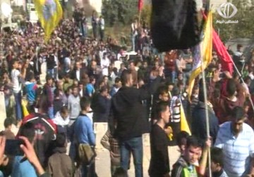 أهالي الخليل شيعت جثمان الشهيد خالد جوابرة - 27 - 11 - 2015 - فاتن الصالح