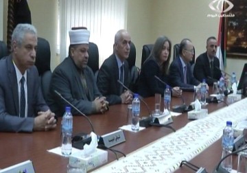 أمناء فصائل منظمة التحرير يجتمعون لبحث توجه وفد المنظمة لقطاع غزة - 8 - 2 - 2015 - زياد أبو غزالة