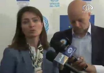 تقرير| سفيرة الإتحاد الأوروبي تزور مخيم شاتيلا للإطلاع على أوضاع ‏اللاجئين